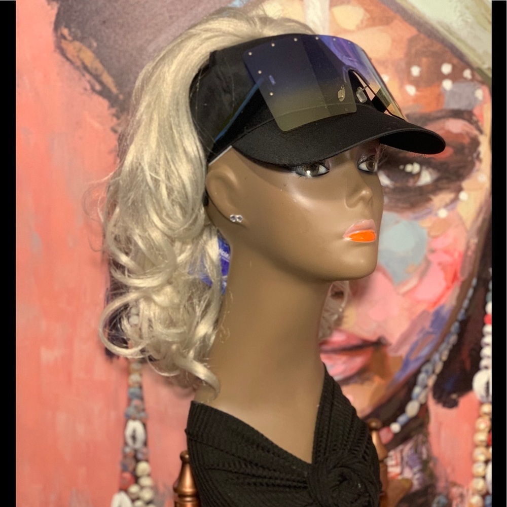 Beautiful Layered PonytailHat  color 60 light weight fits All Size’s Too cute